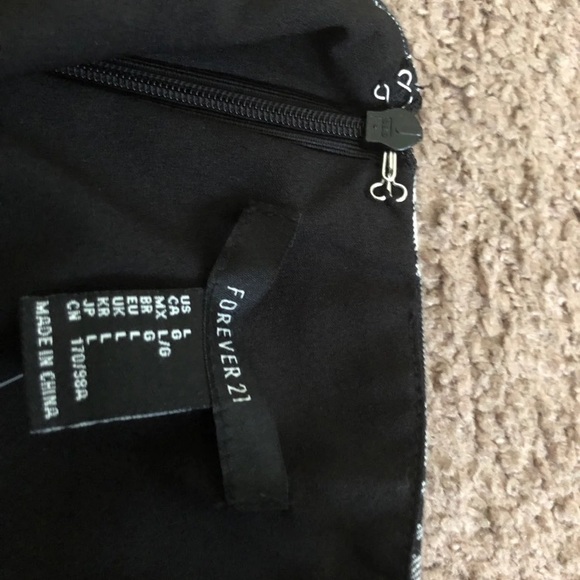 Plaid print mini dress - Picture 4 of 4